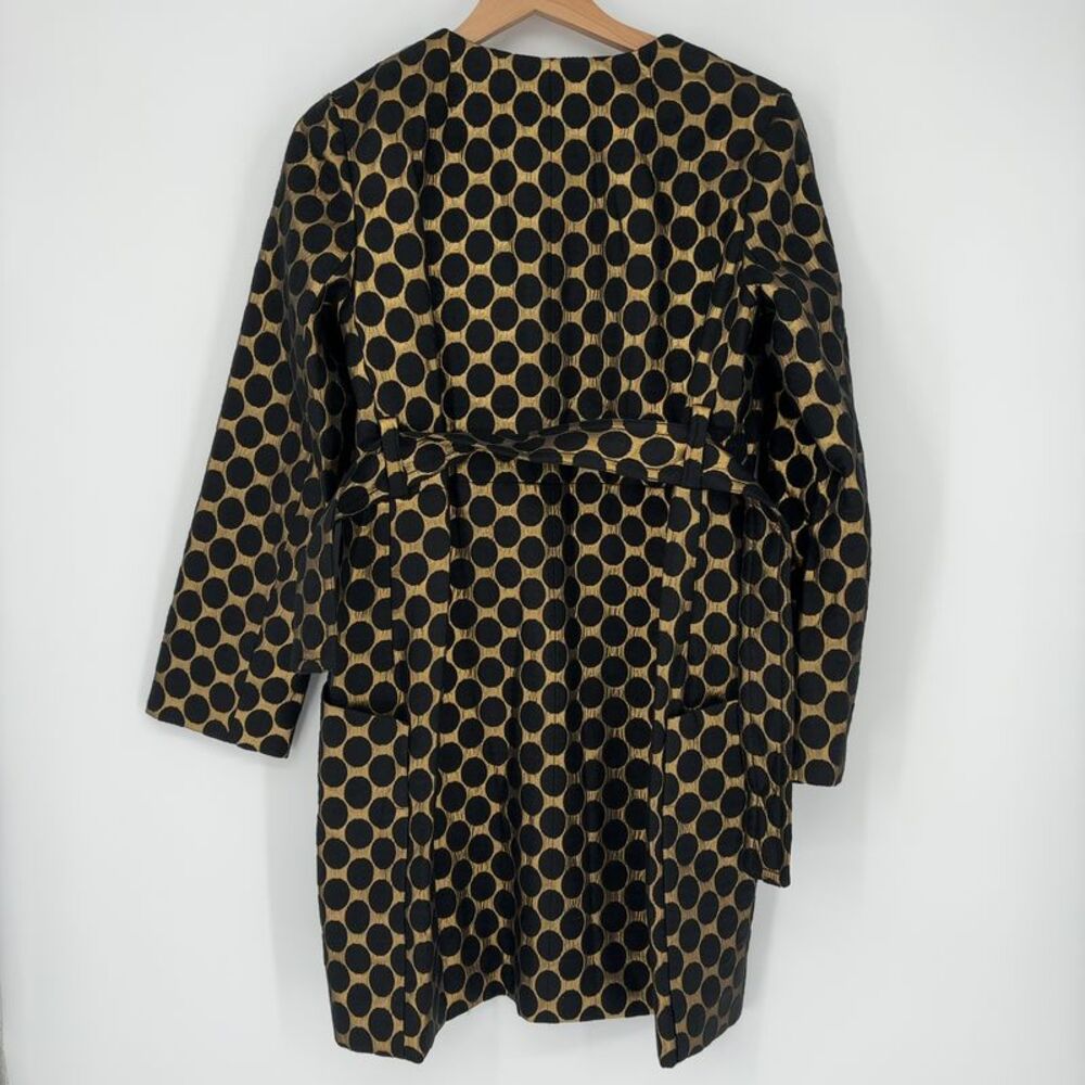 Diane Von Furstenberg Polka Dot Coat Dress - Picture 5 of 5